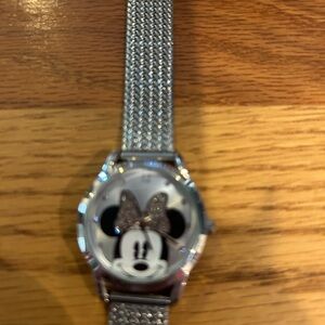 Disney Silver Mesh Mickey Mouse Watch